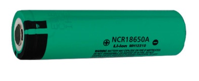 Panasonic NCR-18650A 3.6v 3100mAh rechargeable Li-ion cell